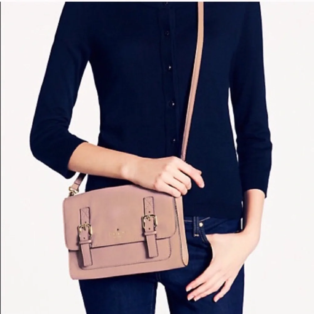 Kate Spade Allen Street Neil Pink Crossbody/Clutch - Picture 6 of 6